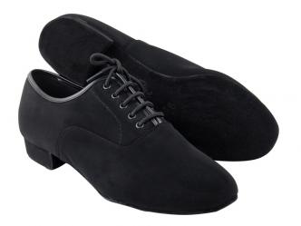 dansschoenen zwarte nubuck  